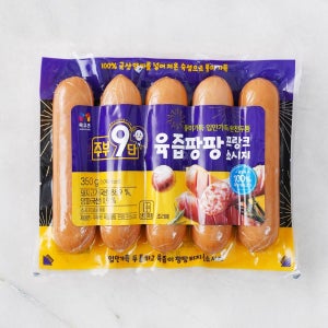 메가마트 목우촌 주부9단 육즙팡팡 프랑크 350g