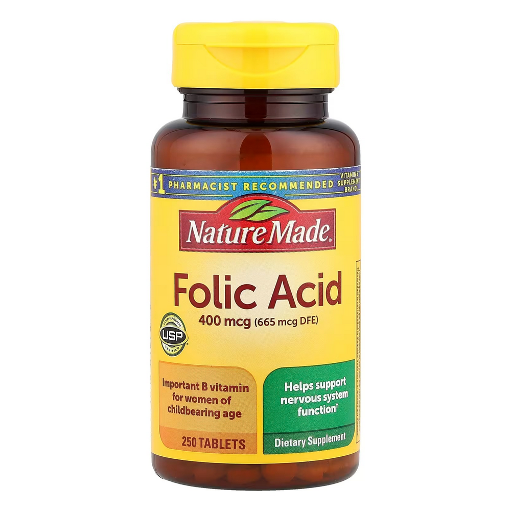 네이처메이드 폴릭 에시드 <b>엽산</b> 250타블렛