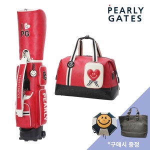 파리게이츠 골프가방 세트 여성 캐디백 보스턴백 25년 라운딩 가방 E3CBB201 레드