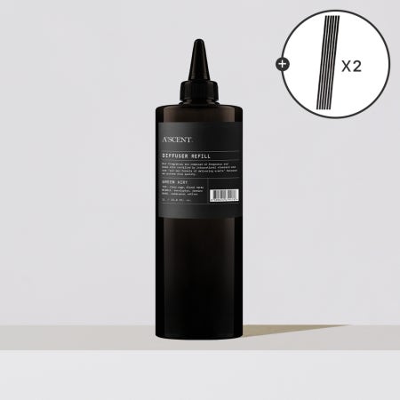 에이센트 대용량 디퓨저 리필액 1,000ml 프리미엄 아로마 실내방향제 집들이선물 그린에어리 인테리어