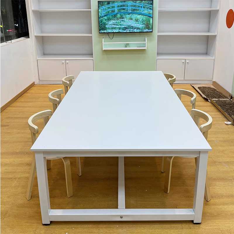 미술학원 테이블 공부방 높이 강의실 학생 교습소 미술 책걸상 유치원