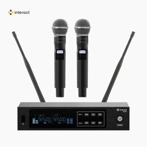 인터엠 인터랙트 IW-S20 2채널 핸드 무선마이크 세트