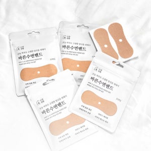 입 밴드 코 숨 테이프 입벌림 방지 테이프 수면 장애 굿나잇 밴드 4개