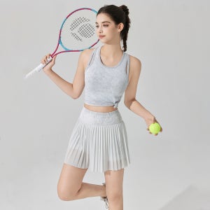 여성테니스복 필라테스복 요가복 세트 테니스치마
