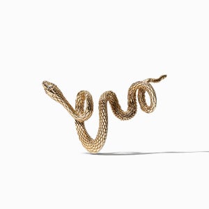 찰랑시 랩 다이아 꼬마 스네이크 뱀 펜던트 14k 18k