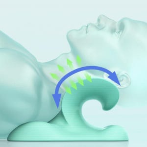 경추 재활기 목 견인 치료기 거북목 교정기 목 디스크 교정