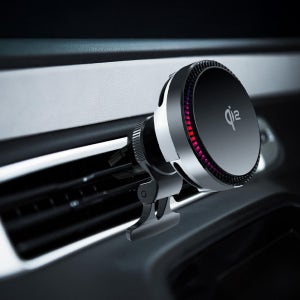 이지스오토랩 차량용 무선 충전기 고속 15W 핸드폰 송풍구 범용 거치대