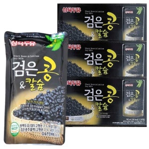 삼육두유 검은콩 칼슘 두유 190ml 60팩 파우치