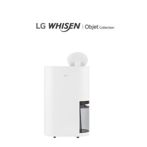 LG휘센 오브제컬렉션 제습기 23L 2025년형 1등급 장마철필수템 에센스화이트 DQ235MWGA