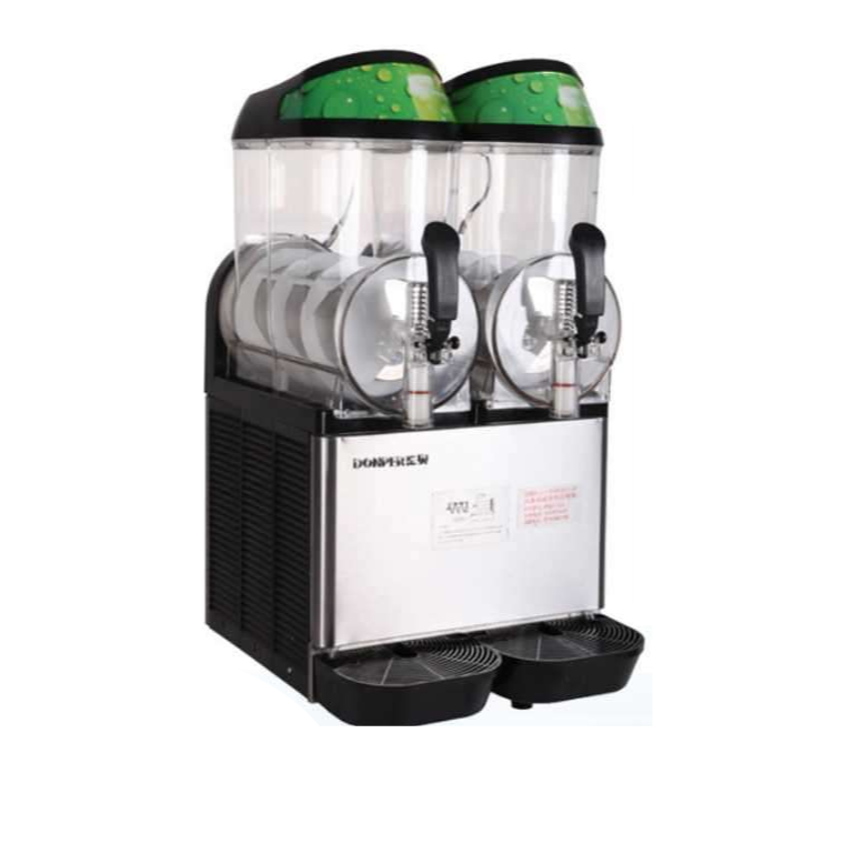 슬러시 메이커 놀이공원 PC방 차가운 음료 주스 얼음 XC224 이중 실린더 모델