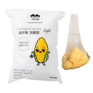 자연분해 싱크대 거름망 친환경 싱크볼 옥수수 전분 생분해 음쓰망 음식 쓰레기망 100개
