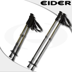 아이더 남성 여성 등산 스틱 4단 카본 경량 쌍스틱 아웃도어 하이킹 충격완화 트레킹 지팡이