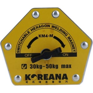 코리아나 육각 용접자석 on/off KM4-M