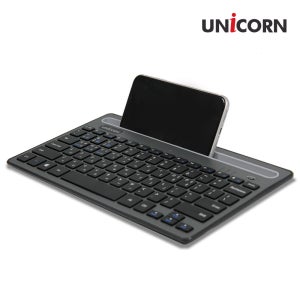 유니콘 BK-500SB 멀티페어링 블루투스키보드 스마트폰 태블릿거치 저소음 무선키보드