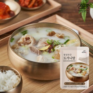 정성곳간 실온 국내산 국산 도가니탕 강순의 간편식 800g 10개