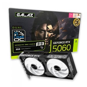 갤럭시 GALAZ 지포스 RTX 5060 BLACK OC D7 8GB DUAL HDMI