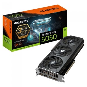 GIGABYTE 지포스 RTX 5050 GAMING OC D6 8GB 제이씨현