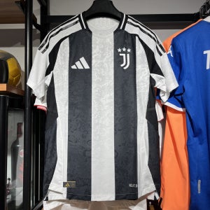 아디다스 24/25 유벤투스 어센틱 홈 유니폼 저지 선수 마킹 패치 IT6056 선수지급용