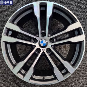 BMW X5 X6 E70 F15 F16 468M 20인치 건메탈폴리쉬 순정 휠 (한대분 4개) PCD120