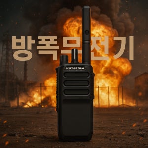 모토로라 R5 NKP 무전기 UHF 64채널 방폭형