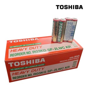 도시바 망간 AAA 건전지 R03 60개입