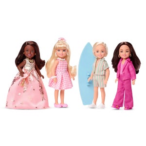 바비 더 무비 인형 Chelsea Small Doll 4 Pack