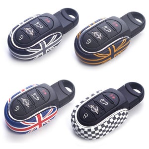 [호환]3세대 미니쿠퍼 키케이스 키링 미니 JCW 키홀더 키캡