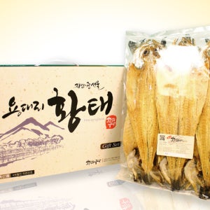 추석 황태 선물세트 용대리 황태포 제사포 7미(42-44cm) + 황태채 200g
