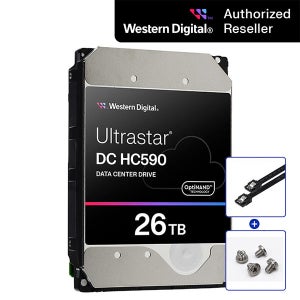 공식인증점 WD ULTRASTAR HC590 26TB HDD WUH722626ALE6L4