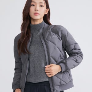 [디스커버리] 여성 디하스 튜브 다운 경량패딩 (D/GREY) DWDJ80056