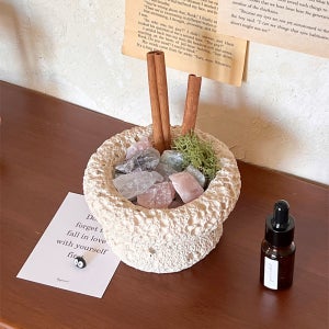 오브제 스톤 디퓨저 (선물포장) 집들이 선물 감사 퇴사 인테리어 홈데코 남자친구