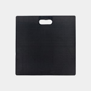 유압 받침대-A형 (대형) 국산 445 x 445 두께60 사다리차 크레인 안전 발판