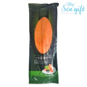 훈제연어 필렛 9kg 내외 냉동 노르웨이 초밥 샐러드 스테이크 대용량 업소용