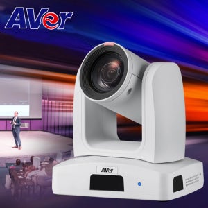 AVer PTZ310UV2 에버 AI 트래킹 PTZ 카메라 4K 12배줌 회의실 강의실