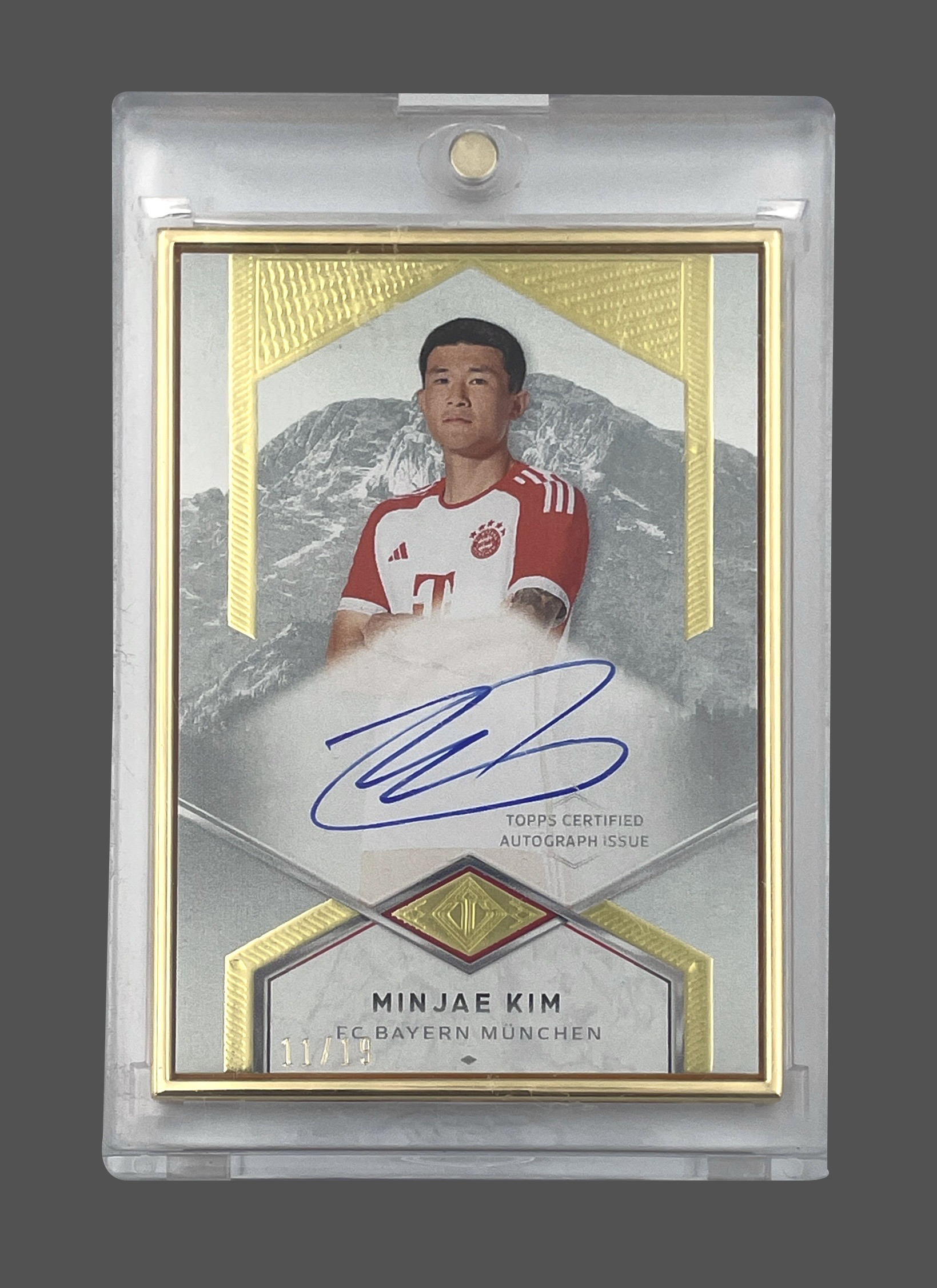 [Topps] 김민재 친필 사인 바이에른 뮌헨 온오토 19장 한정 축구카드