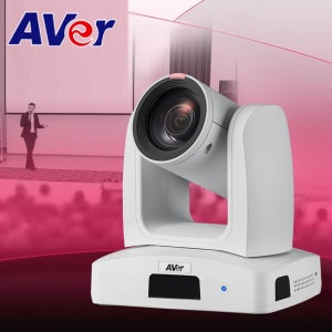 AVer PTZ330UV2 에버 AI 트래킹 PTZ 카메라 4K 30배줌 회의실 강의실