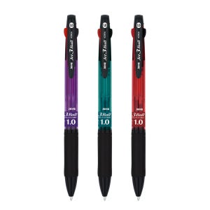 자바펜 제트3볼 3색볼펜 유성 멀티펜 1.0mm X 12개세트