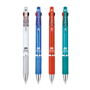 자바펜 제트3볼-M 3색볼펜 유성 멀티펜 0.38mm X 12개세트