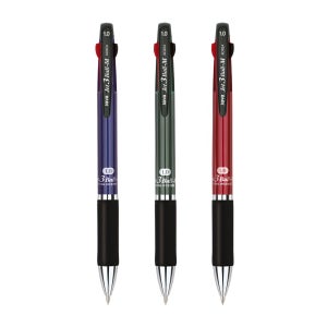 자바펜 제트3볼-M 3색볼펜 유성 멀티펜 1.0mm X 12개세트