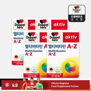 도펠헤르츠 멀티비타민 A-Z 30정 30정, 4개