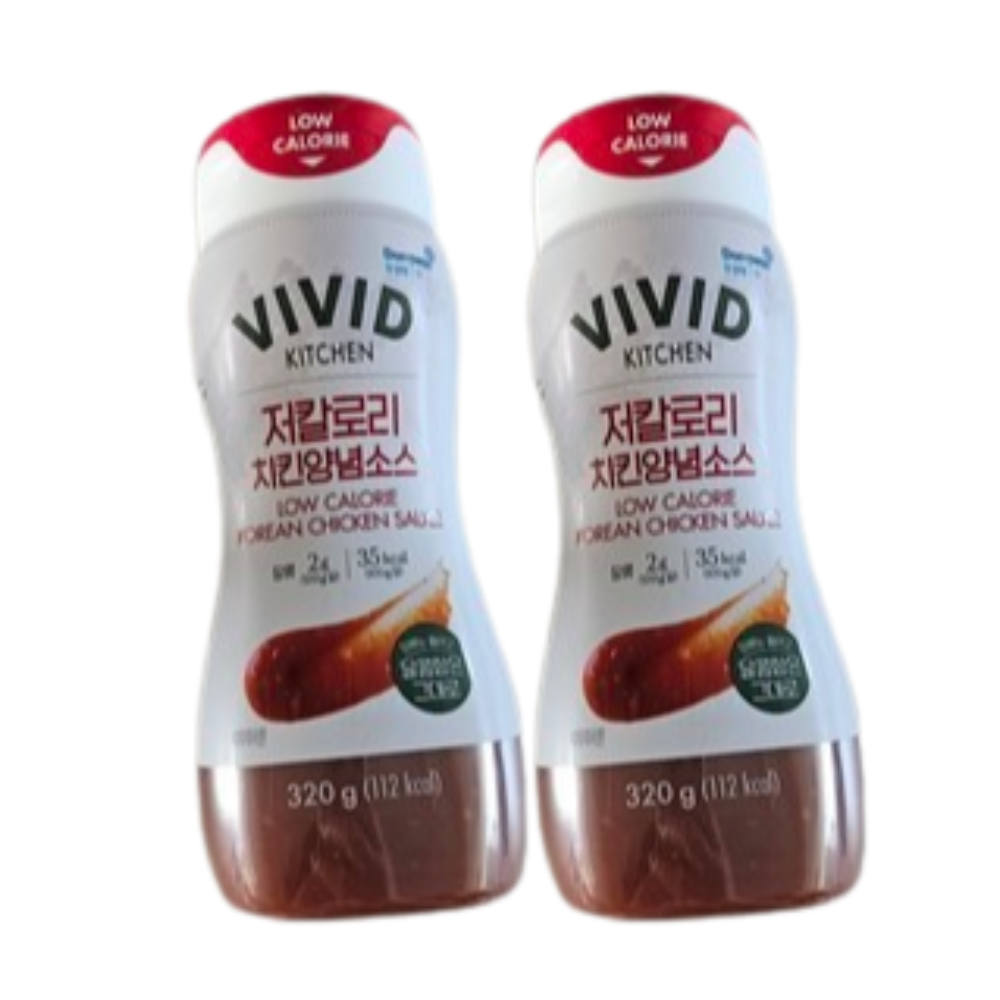 1+1 비비드키친 저칼로리 치킨 양념 소스 320g 저당소스 다이어트