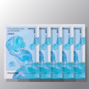 이니스프리 액티브 마스크 히알루론산 [수분충전] 25mL 5매, 1개