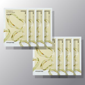 이니스프리 액티브 마스크 비타C [투명미백] 25mL 8매, 1개