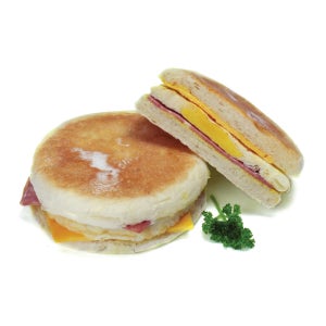 (냉동 완제품) 잉글리쉬 머핀 샌드위치 120g, 1개입, 1개