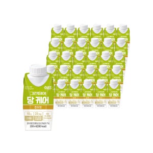 정식품 그린비아 당케어 호두맛 200ml 30팩 베스트 완전 균형 영양식 성인 노인 환자 단백질 당뇨식 당뇨에 좋은 선물 식사대용 식이요법 아침식사 간단 저녁 대용식 직장인 보충