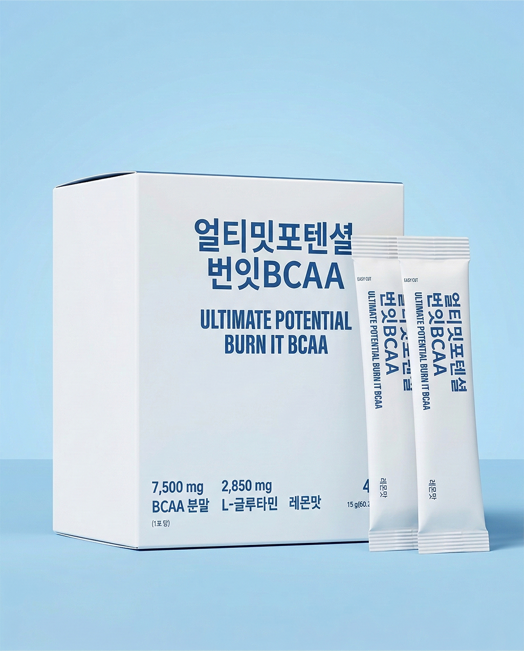 얼티밋포텐셜 번잇 BCAA 단백질 운동 헬스 보충제 프로틴 아미노산 분말 1박스 30포