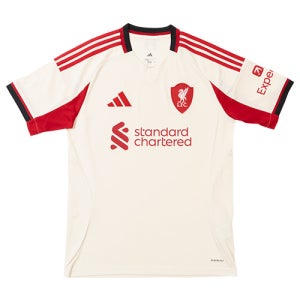 아디다스 리버풀 어웨이 유니폼 저지 25/26 선수 마킹 패치 JV6487