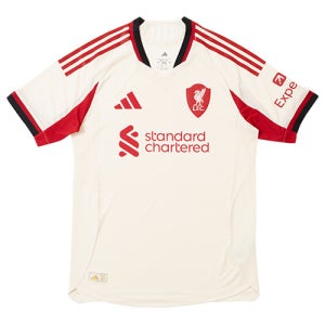 아디다스 리버풀 어웨이 유니폼 저지 어센틱 25/26 선수 마킹 패치 JV6488