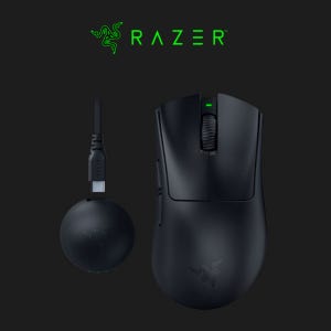 [레이저 코리아] 레이저 데스에더 V4 PRO 무선 게이밍 마우스 블랙