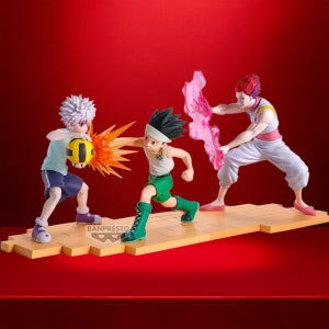 [3월출시 3종세트] 반프레스토 헌터X헌터 키르아 곤 히소카 피규어 GI편